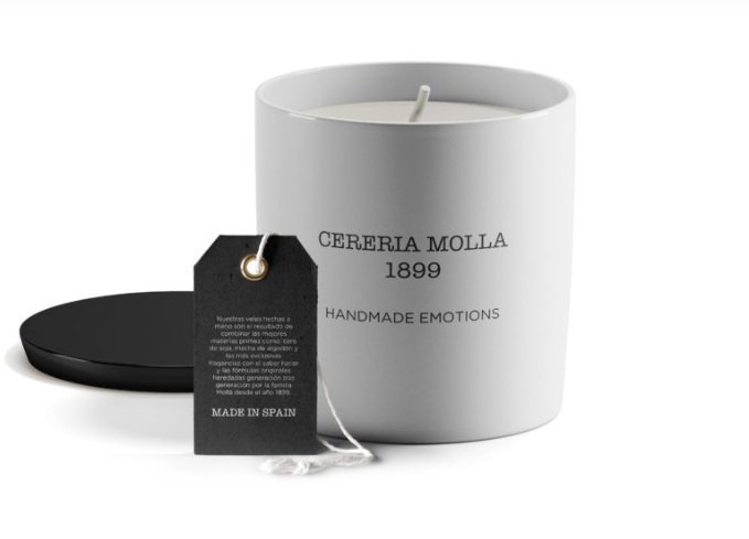 Cereria Molla BOUTIQUE Świeca Zapachowa XL 600 gr. Bergamotto di Calabria