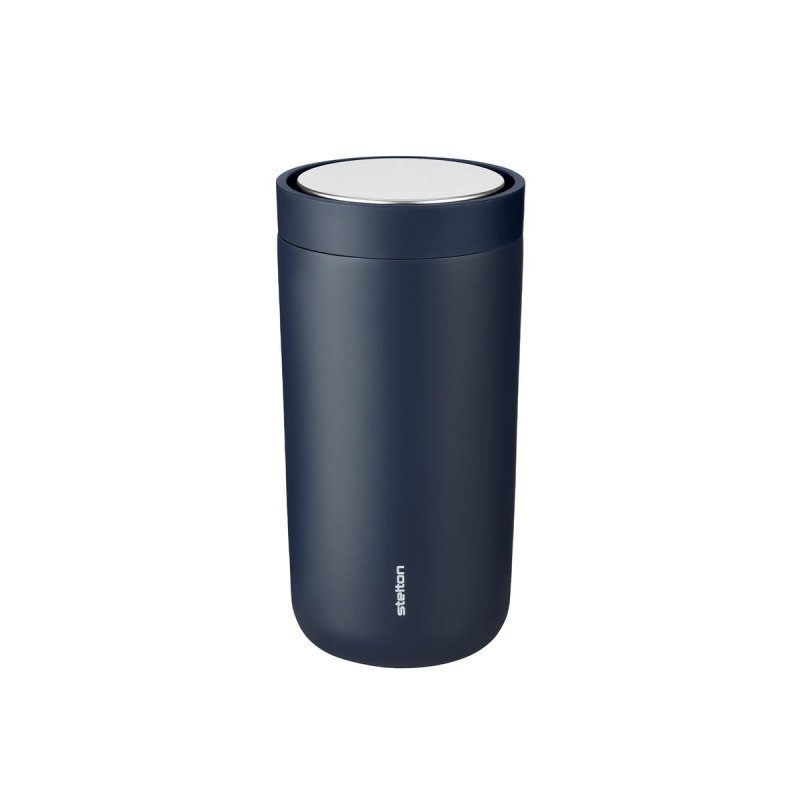Stelton TO GO CLICK Stalowy Kubek Termiczny 200 ml / Granatowy