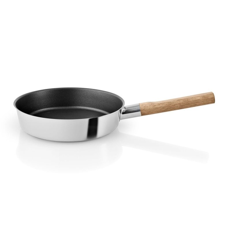 Eva Solo NORDIC KITCHEN Patelnia 24 cm Uchwyt Drewniany