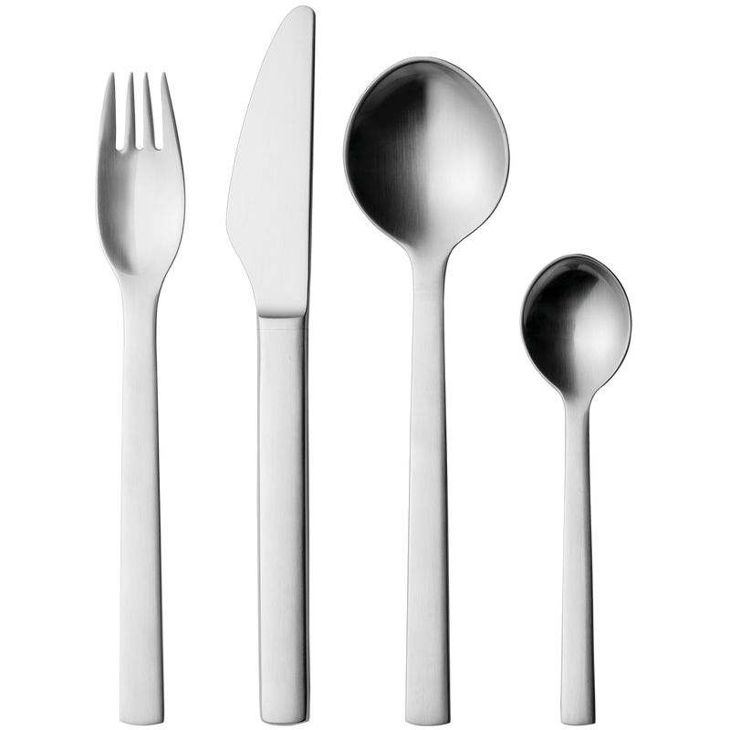Georg Jensen NEW YORK Zestaw Sztućców 16 El. Matowy