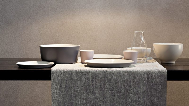 Alessi TONALE Kubeczek do Espresso 80 ml Ciemnoszary 4 Szt.
