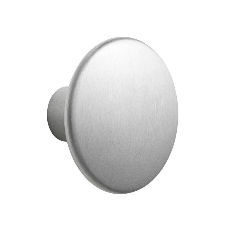 Muuto DOTS Wieszak Metalowy 3,9 cm Srebrny Aluminium