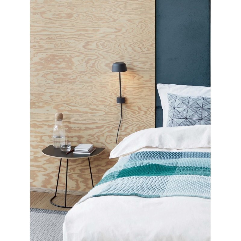 Muuto AIRY Stolik Półokrągły 44 cm Szary