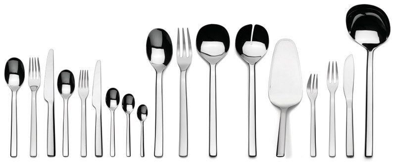 Alessi OVALE Łyżeczki do Espresso 6 Szt.