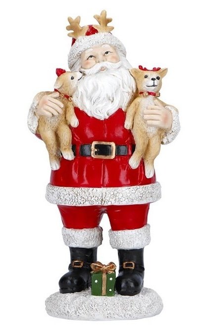 Merry Moments CHRISTMAS Św. Mikołaj z Pieskami