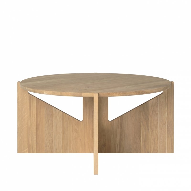 Kristina dam studio SIMPLE Stolik Kawowy 78 cm / Jasny Dąb