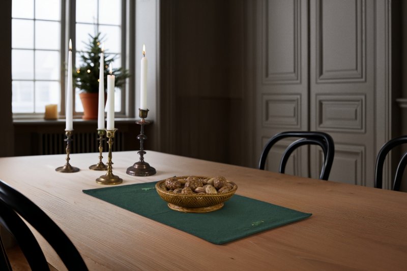 Podkładka stołowa Christmas Fable Juna z motywem choinki