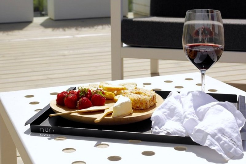 NUR Design Studio TRAY Taca do Serwowania - Czarna