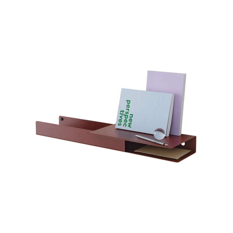 Muuto FOLDED Półka Ścienna 62 cm / Czerwona