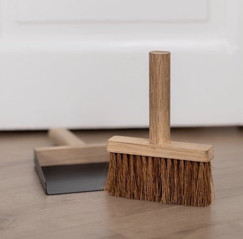 Clap Design RAY Zmiotka z Szufelką ze Ściennym Uchwytem na Magnes