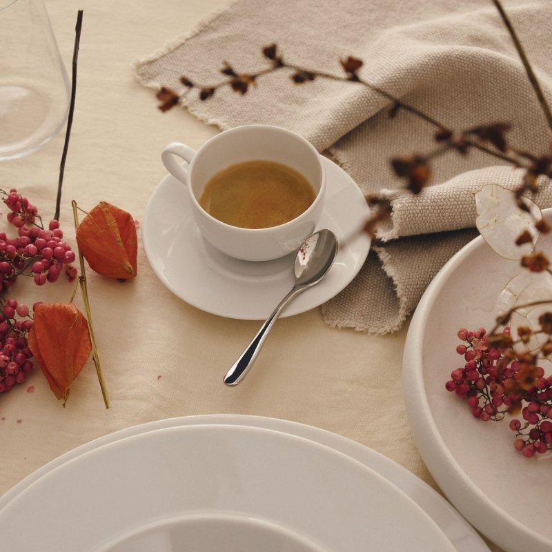 Alessi LA BELLA TAVOLA Filiżanka do Herbaty 200 ml 4 Szt. / Biała