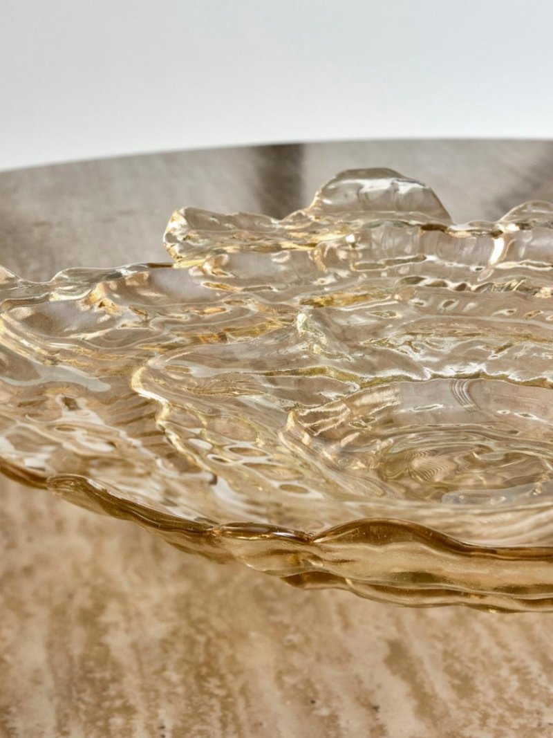 Szklana misa Bloomingville Asimi White Spaces