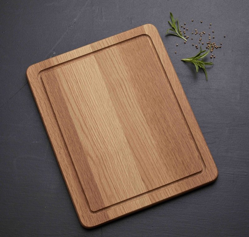 Morso FORESTA Drewniana Deska do Krojenia / Serwowania 35 x 28 cm Dąb Naturalny