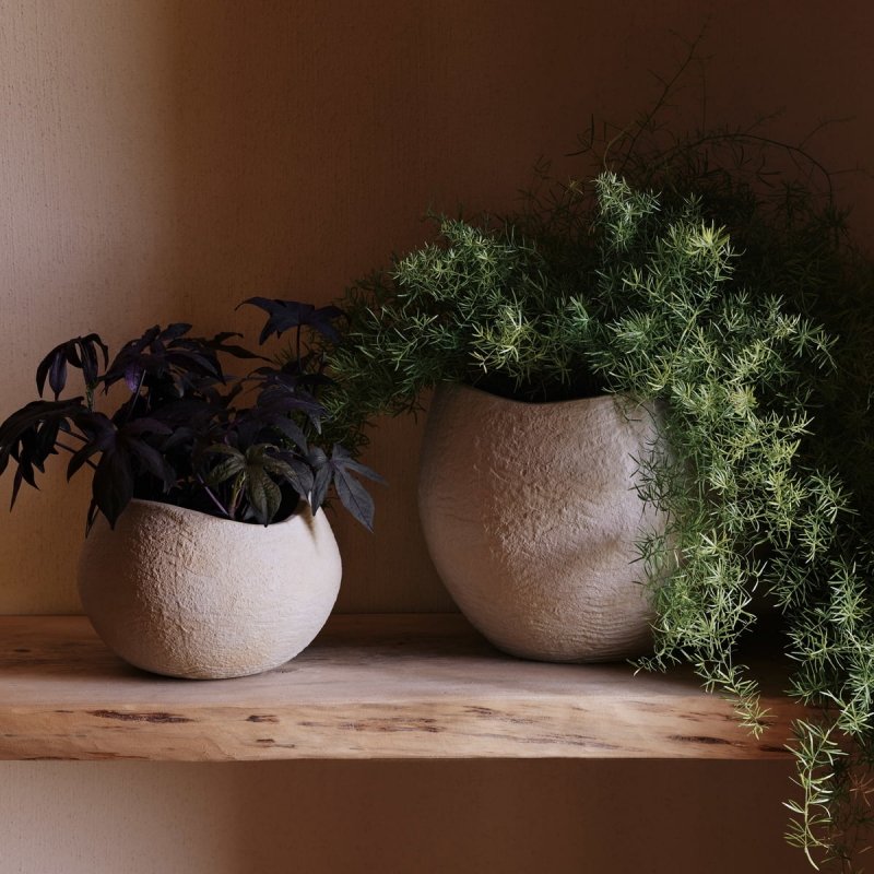 Audo PLANTS Doniczka do Kwiatów 26 cm / Ivory
