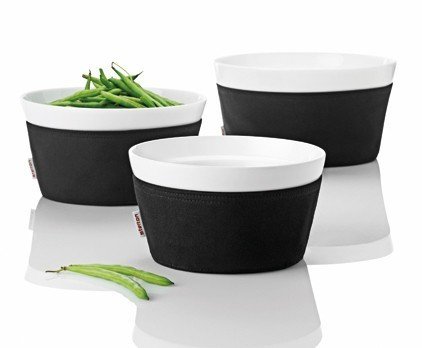 Stelton CASSIC Forma Miska Żaroodporna w Pokrowcy 3 l / Czarna