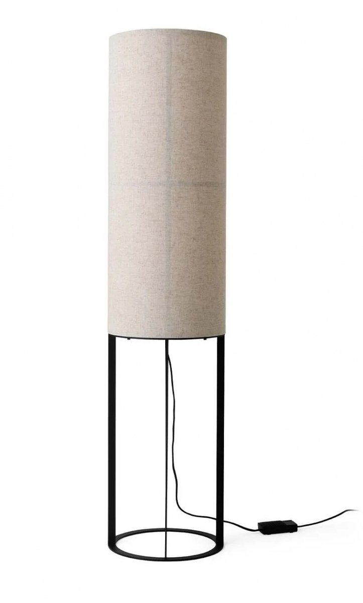 Audo HASHIRA Lampa Podłogowa na Czarnej Podstawie