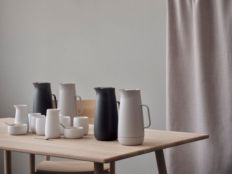 Stelton NORMAN FOSTER Termos Stołowy - Ciemnoszary
