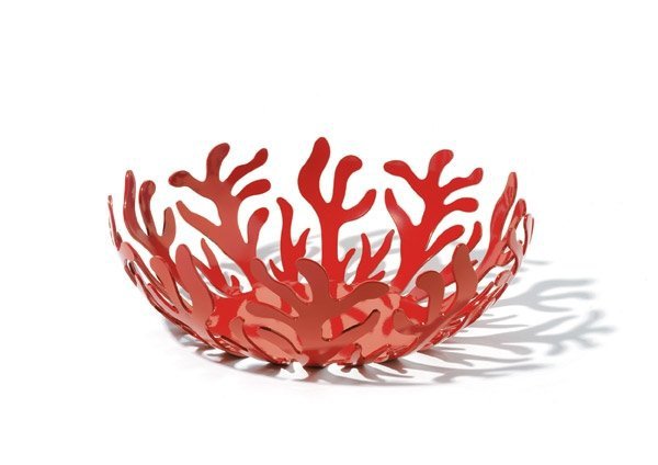 Alessi MEDITERRANEO Kosz na Owoce 25 cm - Czerwony