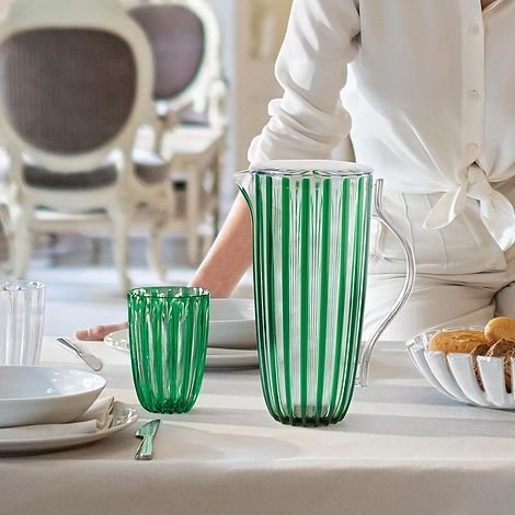 Guzzini DOLCEVITA Dzbanek z Pokrywką 1,75 l z Tworzywa z Recyklingu / Różowy