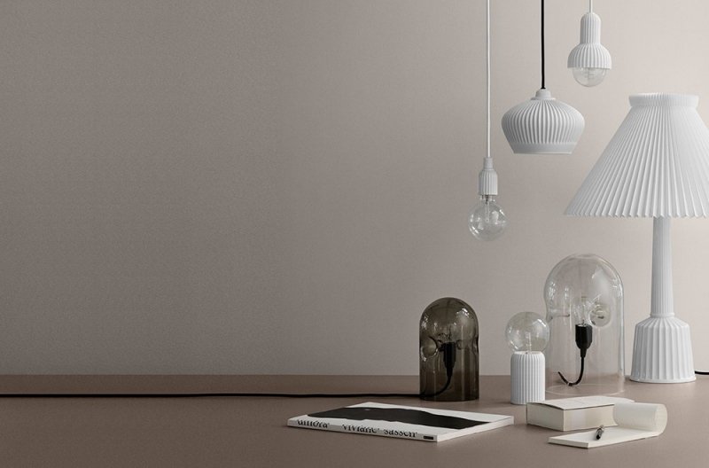 Lyngby LP FITTING #01 Lampa Wisząca - Ciemnoszara