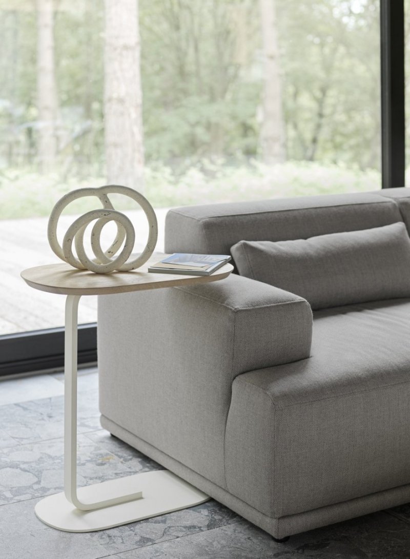 Muuto CONNECT SOFT Sofa Modułowa 2-Osobowa Konfiguracja 1 - Szara
