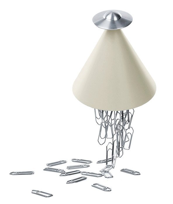 Alessi SPETTRO Magnes na Spinacze - Szary