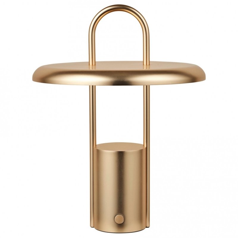 Stelton PIER Bezprzewodowa Lampa LED 25 cm / Złota