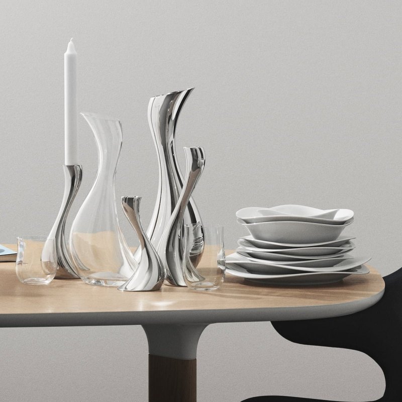 Georg Jensen COBRA Świecznik 16 cm