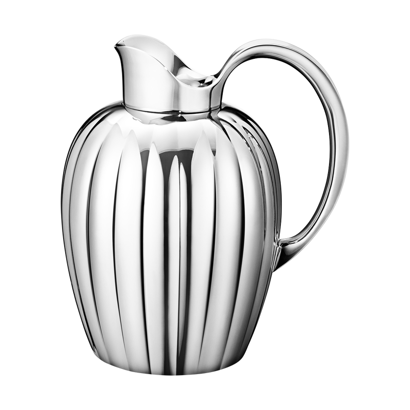 Georg Jensen BERNADOTTE Stalowy Dzbanek do Wody 1,6 l / Srebrny