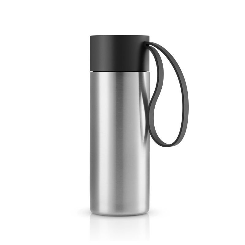 Eva Solo TO GO CUP Kubek Termiczny z Uchwytem - Czarny