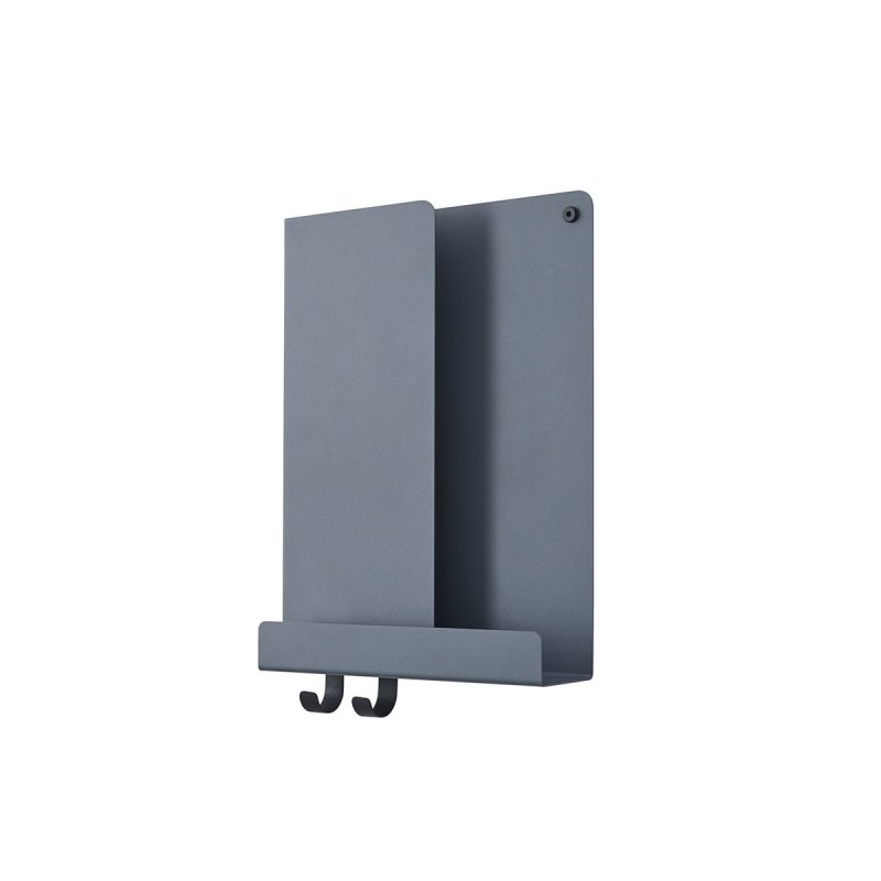 Muuto FOLDED Organizer - Półka Ścienna 29 cm Niebiesko/Szara
