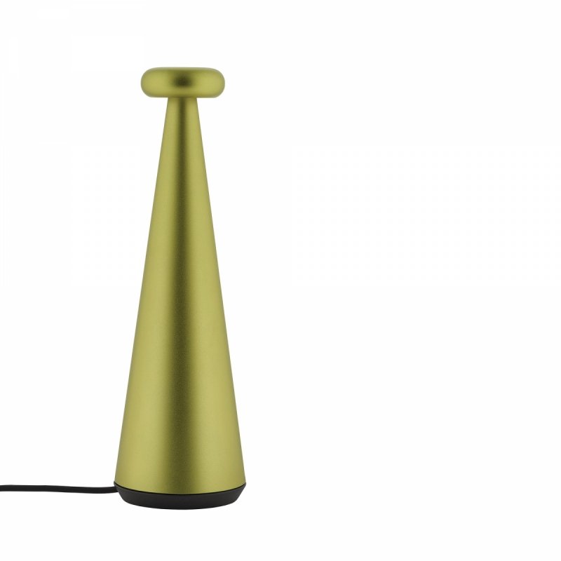 Alessi BEDIN Bezprzewodowa Lampa Stołowa LED / Żółta Fluorescencyjna