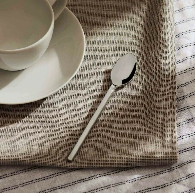 Alessi DRY Łyżeczki do Espresso 4 Szt. / Srebrne