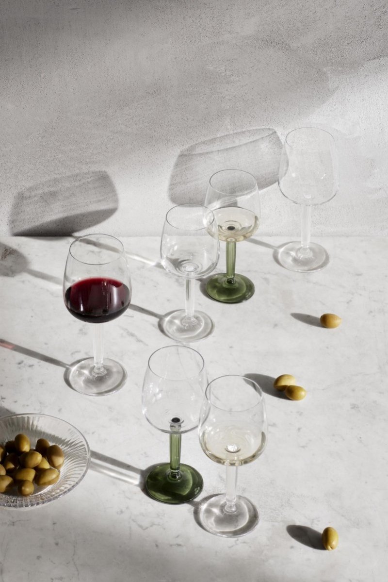 Kähler HAMMERSHØJ Kieliszki do Czerwonego Wina 490 ml 2 Szt.