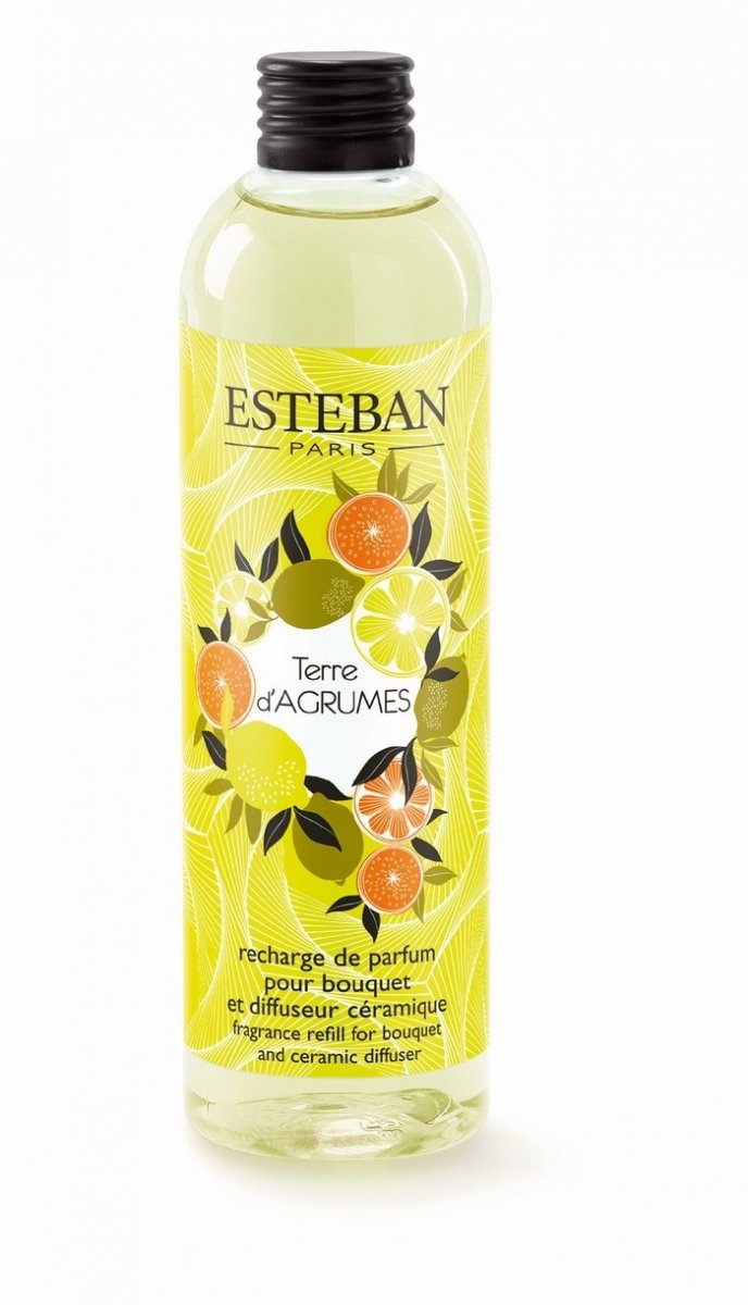 Esteban PARIS Refill - Uzupełnienie Dyfuzora Zapachu 250 ml / Zapach Terre dAgrumes