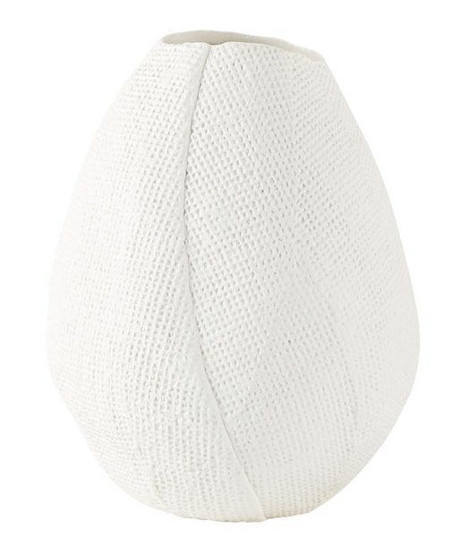 Villa Collection SCANDI Wazon do Kwiatów 19 cm Biały