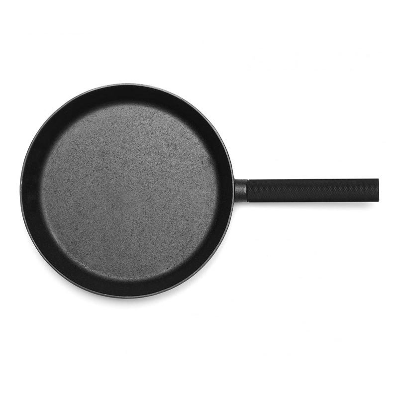 Skeppshult NOIR Patelnia Żeliwna 28 cm / Czarna
