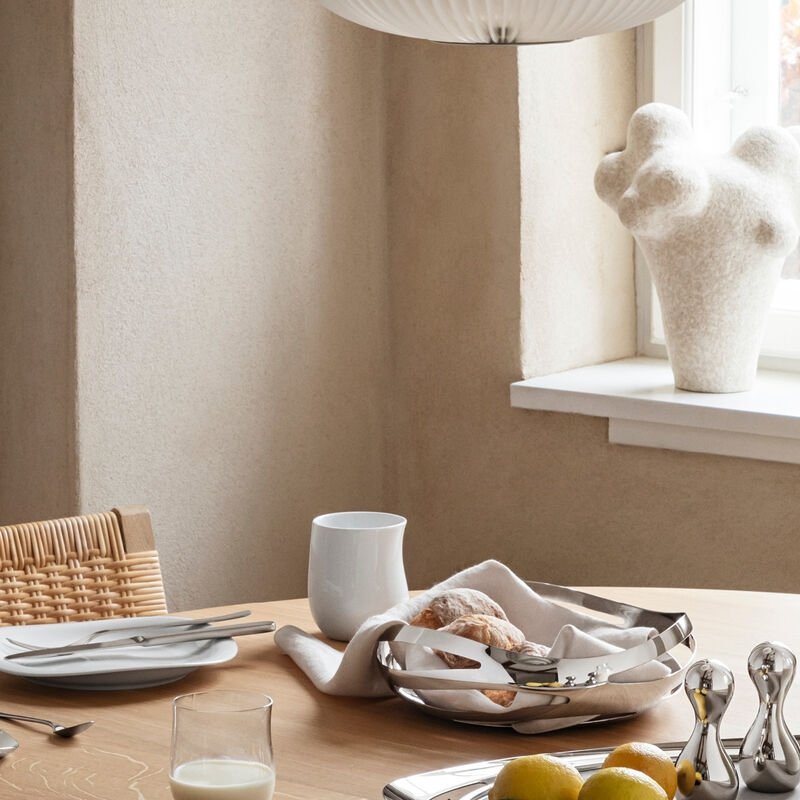 Georg Jensen COBRA Stalowy Kosz na Owoce / Pieczywo