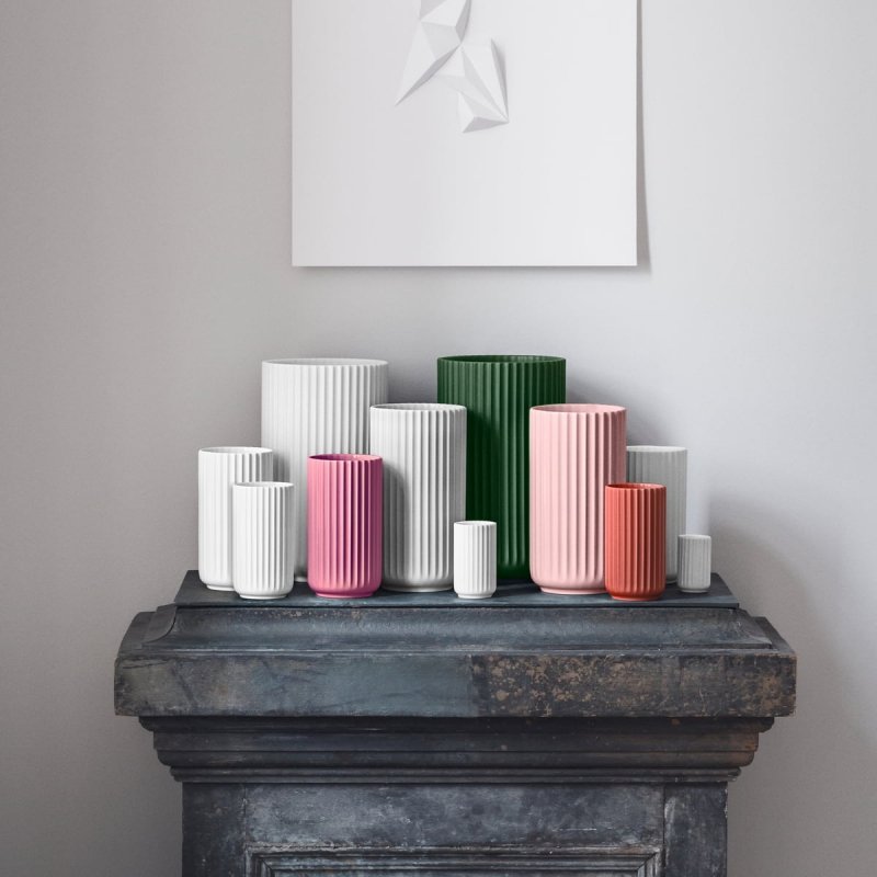 Lyngby Porcelain LYNGBY Wazon do Kwiatów 31 cm / Ciemnozielony