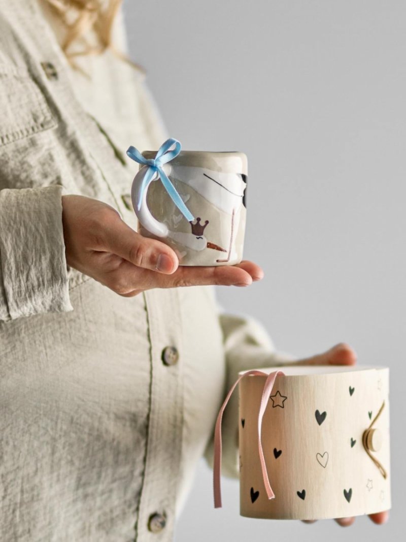Bloomingville BAMBINO Kubek Prezentowy z Okazji Narodzin Dziecka