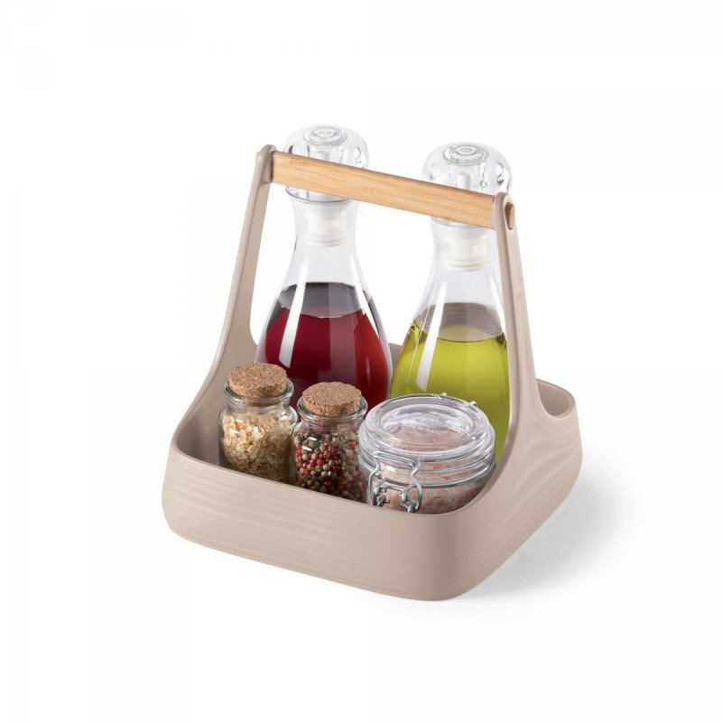 Guzzini TIERRA Organizer Kuchenny z Uchwytem / Beżowy