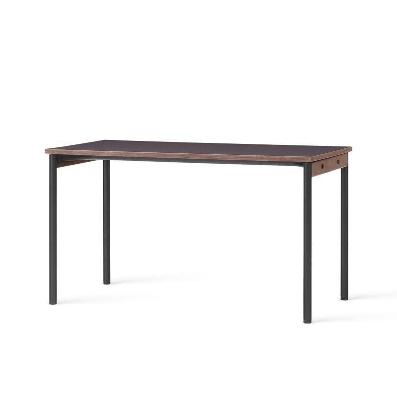 Audo CO DESK Biurko 140x70 cm / Nogi Czarne - Blat Laminat Terra