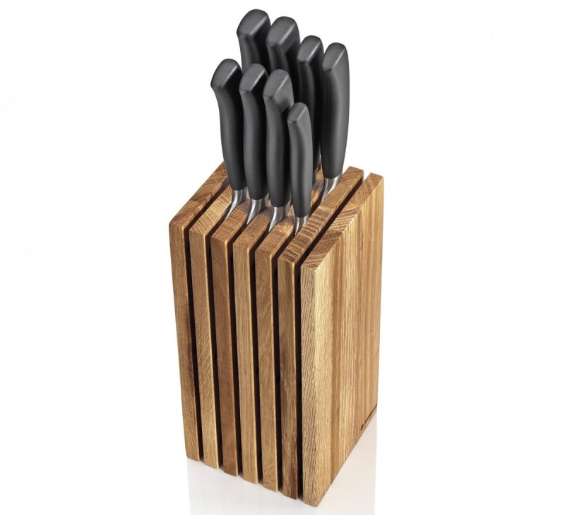 Zassenhaus WOOD Drewniany Blok na Noże Kuchenne / Dębowy