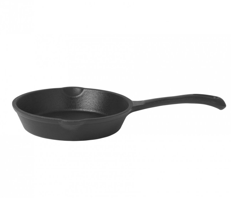 Pillivuyt GOURMET Mini Patelnia Żeliwna 16 cm / Czarna