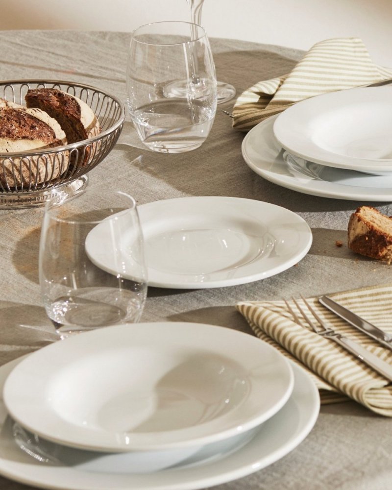 A di Alessi PlateBowlCup Talerz Deserowy 20 cm Biały