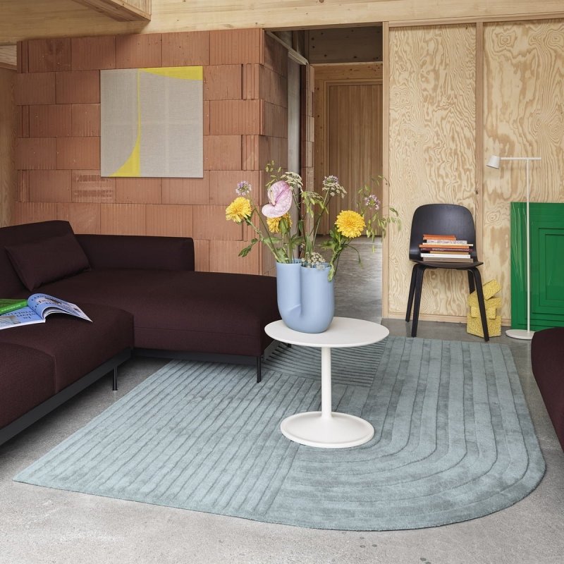 Muuto RELEVO Dywan Wełniany 170x240 cm Biały Off-White