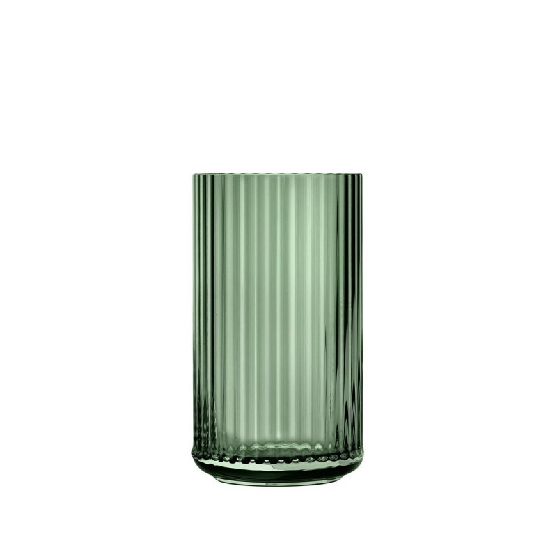 Lyngby Porcelain LYNGBY Wazon Szklany 12 cm Zielony