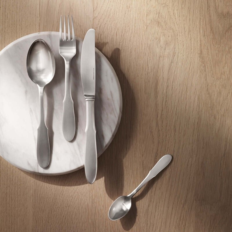 Georg Jensen MITRA Sztućce do Serwowania 2 El. Matowe