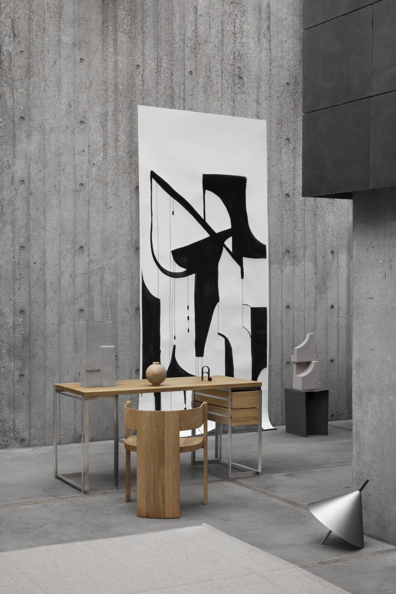 Kristina dam studio CONE Lampa Wolnostojąca / Srebrna