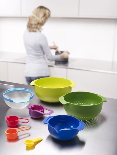 Joseph Joseph NEST 9 OPAL Zestaw Misek i Miarek Kuchennych